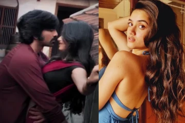 தன்னை விட 21 வயது குறைவு.. நடிகை மீது கண்டபடி கை வைத்த தெலுங்கு நடிகர்!!