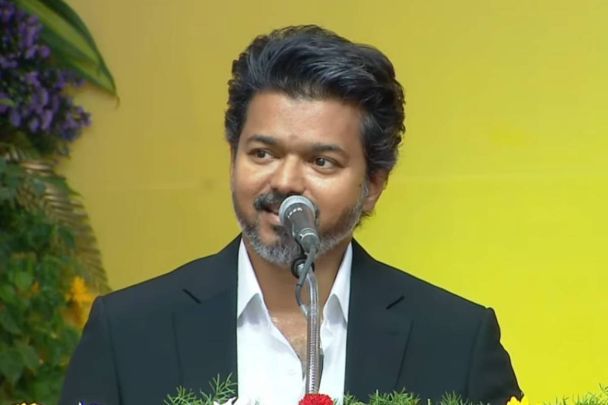 இந்தியாவிலேயே முதல்முறையாக ட்ரோன் மூலம் ரோந்து - முதல்வர் விஜய் பேச்சு | Cm Vijay Announce Drone Patrol For Women Safety