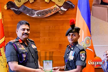 ඇල්ල වැල්ලවාය අනතුරෙන් ජීවිත බේරගත් විශේෂ බලකා වීරයාට හමුදාපතිගෙන් ප්‍රශංසා