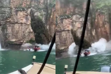 மரணத்தை கண்முன் காட்டிய சம்பவம்... உயிர் பயத்தில் உறைந்த சுற்றுலாப்பயணிகள்: வெளியான வீடியோ