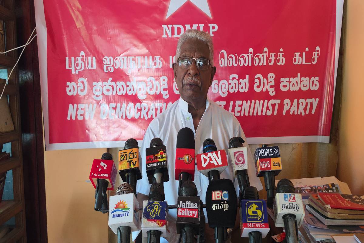 அனோஜனின் விடுதலைக்காக காத்திருக்கும் இலங்கை மக்கள் - புதிய ஜனநாயக மாக்சிச லெனினிசக் கட்சியின் கோரிக்கை | People Of Sri Lanka Are Awaiting Anojan S Release அனோஜனின் விடுதலைக்காக காத்திருக்கும் இலங்கை மக்கள் - புதிய ஜனநாயக மாக்சிச லெனினிசக் கட்சியின் கோரிக்கை | People Of Sri Lanka Are Awaiting Anojan S Release