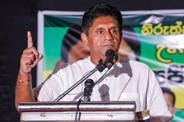 நாட்டு மக்களை ஏமாற்றி பிழைப்பு நடத்தமாட்டோம்: சஜித் (photos)