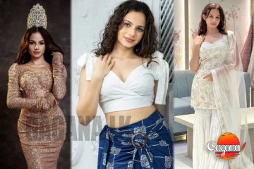 ඔන්න තවත් තරුවක් රට බබළවන්න යන්නේ - අංජානා හීනටිගල කිරුළ වෙනුවෙන් [PHOTOS]