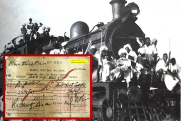 பாகிஸ்தானிலிருந்து இந்தியாவுக்கு ரயில் டிக்கெட் விலை 4 ரூபாய்! சுதந்திரம் அடைந்தபோது வாங்கப்பட்ட பயணசீட்டு இணையத்தில் வைரல்