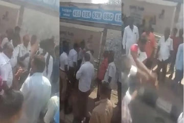 பேருந்து பயணியை சரமாரியாக தாக்கிய டிக்கெட் பரிசோதகர் - கொந்தளித்த சக பயணிகள்