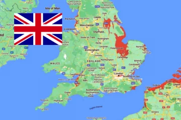 25 ஆண்டுகளில் நீரில் மூழ்கும் அபாயத்தில் பிரித்தானிய நகரங்கள்., முழு பட்டியல் வெளியீடு