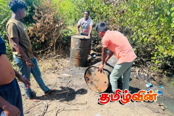 வாழைச்சேனையில் முற்றுகையிடப்பட்ட கசிப்பு உற்பத்தி நிலையம்