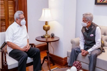 கோட்டாபய- இந்திய வெளியுறவு அமைச்சர் சந்திப்பு!