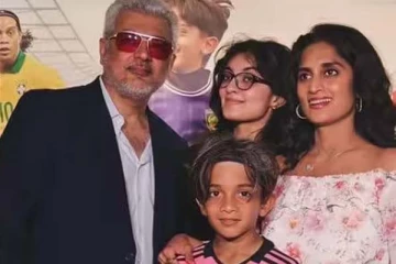 அஜித் பாதி.... ஷாலினி மீதி.. ட்ரெண்டாகும் அஜித் மகள் அனௌஷ்காவின் புகைப்படம்