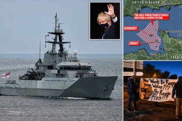 பிரான்சுடனான மோதல் முற்றியது... போர்க்கப்பல்களை அனுப்பினார் பிரித்தானிய பிரதமர் போரிஸ் ஜான்சன்