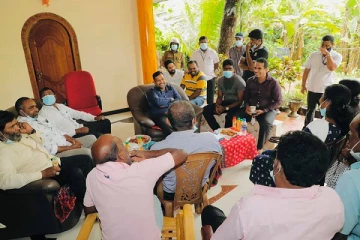 ரிஷாட் பதியுதீன் முல்லைத்தீவு தமிழ், முஸ்லிம் பகுதிகளுக்கு விஜயம்