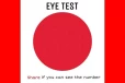 Optical illusion: இந்த சிவப்பு வட்டத்தில் தெரியும் இரண்டு சரியான இலக்கங்கள் என்ன?