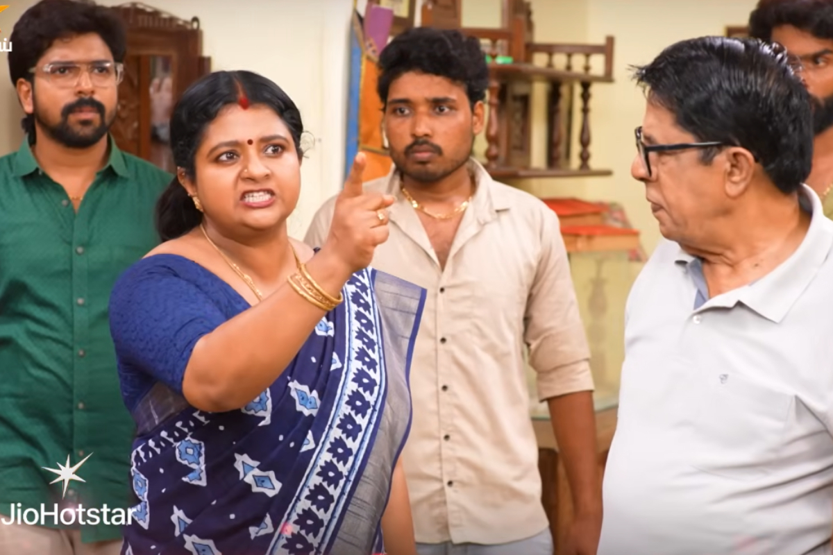 அடியாட்களுடன் வீட்டிற்குள் புகுந்த சிந்தாமணி.. கடும் கோபத்தில் முத்து! சிறகடிக்க ஆசை சீரியல் புரோமோ | Sinthamani Attack Muthu Family Siragadikka Aasai