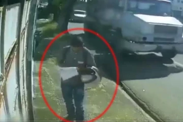 சாவின் விளிம்பிற்கு சென்று திரும்பிய நபர்! திக் திக் காணொளி