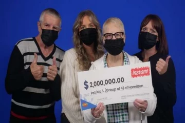 ஹமில்டனைச் சேர்ந்தவர்கள் இரு வேறு லொத்தர் சீட்டிலுப்புக்களில் பரிசு வெற்றி