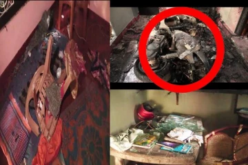 யாழில் வன்முறைக்கும்பல் அட்டகாசம்: வீடு முற்றாக தீக்கிரை(படங்கள்)