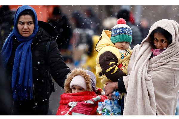 தொடரும் உக்ரைன் போர்...17 லட்சம் மக்கள் அகதிகளாக அண்டை நாடுகளில் தஞ்சம் | Russia Ukraine War Ukraine Refugees