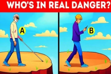 IQ Test:ஆபத்தில் இருக்கும் இருவர்- 5 வினாடிகளில் உங்கள் உதவி யாருக்கு தேவை?