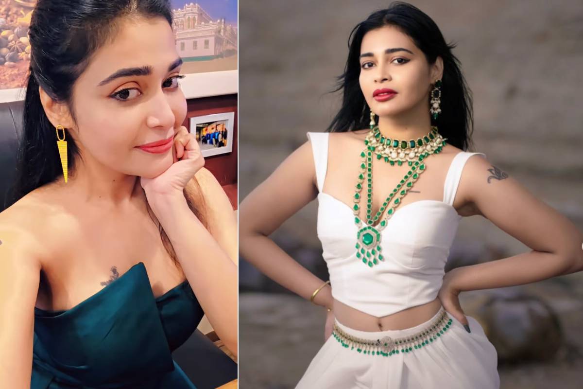 சேலையில் மயக்கும் நடிகை தர்ஷா குப்தா!! புகைப்படங்கள் இதோ.. | Biggboss Actress Dharsha Gupta Recent Photos