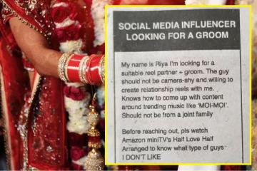 'Reel Partner' தேவை: மாப்பிள்ளை தேடும் பெண்ணின் வித்தியாசமான திருமண விளம்பரம்