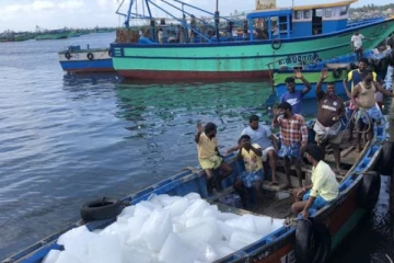 64 இந்திய கடற்றொழிலாளர்களை விடுவிக்க கோரி போராட்டம்