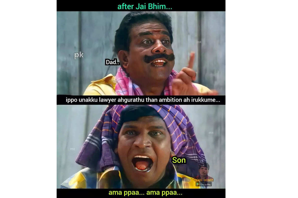 ‘ஜெய் பீம்’ திரைப்படம் எவ்வளவு பெரிய ஹிட்ன்னு தெரியுமா? - மீம்ஸ் போட்டுத் தள்ளும் நெட்டிசன்கள் | Cinema