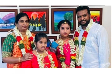 3 வருடத்திற்கு பின் மனைவிக்கு கணவன் கொடுத்த கிஃட் - ஆனந்த கண்ணீரில் மனைவி; வைரல் வீடியோ