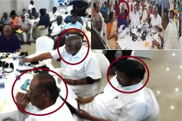 எதிரெதிர் துருவங்களாகவிருக்கும் வடக்கு அரசியல் தலைவர்கள் ஒரே புள்ளியில் சந்தித்த தருணம்!
