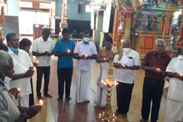 உயிர்த்த ஞாயிறு இரண்டாம் ஆண்டு நினைவை முன்னிட்டு வவுனியா இந்து ஆலயங்களிலும் விசேட வழிபாடு