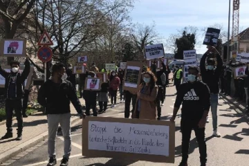 ஜெர்மனியில் தமிழர்களை நாடு கடத்துவதற்கு எதிராக பாரியளவில் போராட்டம்