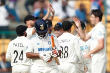 நியூசிலாந்து அணிக்கு 107 ஓட்டங்கள் இலக்கு: 2வது இன்னிங்சில் இந்திய அணி 462 ஓட்டங்களுக்கு ஆல் அவுட்