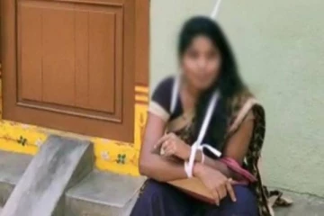 சந்தேகம்...இளம் பெண்ணை ஒரு குடும்பமே கட்டி வைத்து கொடூரமாக தாக்கிய துயரம்: கெஞ்சிய பரிதாபம்