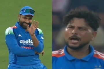 நகைச்சுவையான குல்தீப் யாதவின் DRS முறையீடுகள்: கிண்டல் செய்து மகிழ்ந்த ரோகித் சர்மா