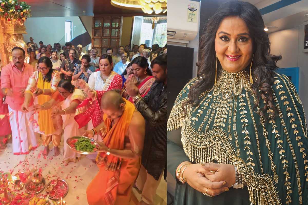 நான் சந்தோஷமாக இருப்பதை தடுக்க முடியாது!! நடிகை ராதா போட்ட பதிவு... | Radha Thanks Ganapathi Bappa And Universe நான் சந்தோஷமாக இருப்பதை தடுக்க முடியாது!! நடிகை ராதா போட்ட பதிவு... | Radha Thanks Ganapathi Bappa And Universe
