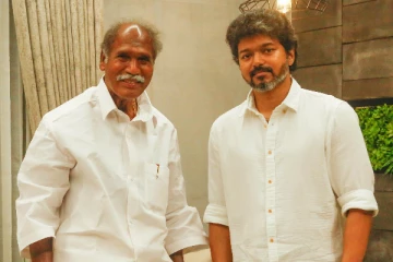 புதுச்சேரி முதலைச்சருடன் நடிகர் விஜய் ! சந்திப்பின் போது எடுக்கப்பட்ட புகைப்படங்கள் இதோ..