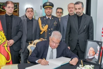 இரங்கல் தெரிக்க ஈரான் தூதரகம் சென்ற ஜனாதிபதி ரணில்