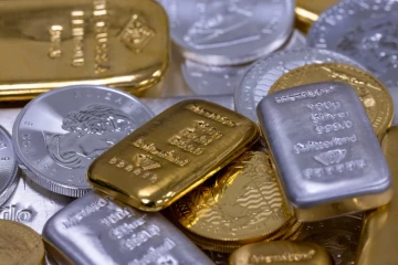 உலகில் தங்கம் மற்றும் வெள்ளியின் விலை வீழ்ச்சி