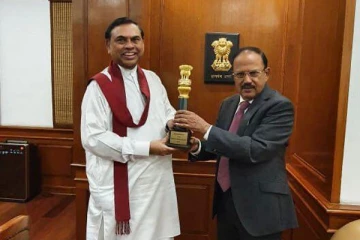 இந்திய தேசிய பாதுகாப்பு ஆலோசகரை சந்தித்தார் பசில்!