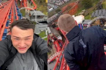 235 அடி உயரத்தில் நின்ற ரோலர் கோஸ்டர்! சிக்கித் தவித்த பிரித்தானிய ரைடர்கள்..திக் திக் அனுபவத்தை வீடியோவாக பதிவிட்ட நபர்