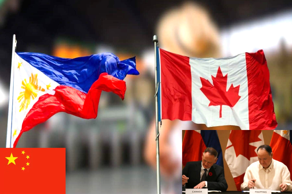 Canada Philippines defense agreement, South China Sea military pact, SOVFA 2025 Manila signing, China maritime tensions, joint naval drills Philippines, Indo-Pacific security cooperation, Gilberto Teodoro David McGuinty, regional stability Asia Pacific, Canada military presence Asia, Philippines Western allies pact