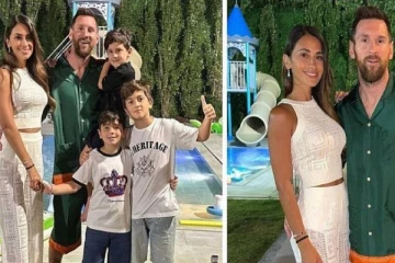 2023 புத்தாண்டை தங்கள் பாணியில் வரவேற்ற மெஸ்ஸி மற்றும் அவர் மனைவி! புகைப்படங்கள்