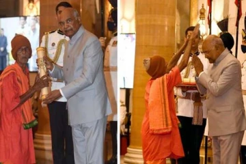 102 வயதில் பத்ம ஸ்ரீ விருது: குடியரசு தலைவரையே ஆசீர்வாதம் செய்த இந்த தாத்தா யார் தெரியுமா?