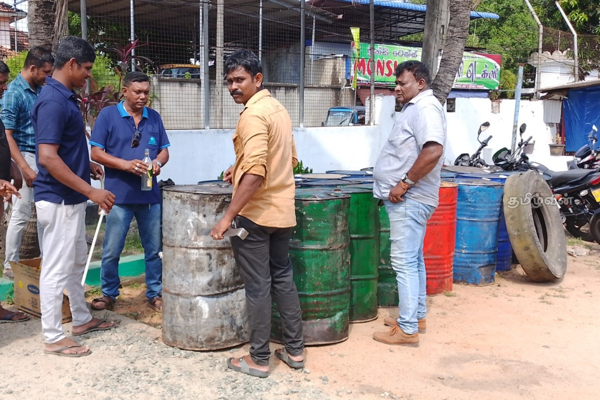 4620 லீட்டர் டீசலுடன் ஒருவர் கைது! பொலிஸார் தீவிர விசாரணை | 39 Year Old Arrested With 4620 Liters Of Diesel