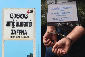 யாழில் காவல்துறை காவலரண் மீது திடீர் தாக்குதல்! இருவர் கைது (படங்கள்)