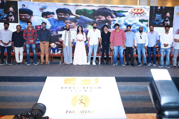 இந்த நாய்க்கு விருது கொடுக்க வேண்டும்: “777 சார்லி” பத்திரிக்கையாளர் சந்திப்பு! | 777 Charlie Movie Press Meet