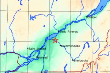 கனடாவின் கியூபெக் மாகாணத்தில் நிலநடுக்கம்