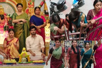 Ethirneechal: மணக்கோலத்தில் தர்ஷினி! மண்டபத்திற்கு மாஸாக எண்ட்ரி கொடுத்த ஜனனி டீம்