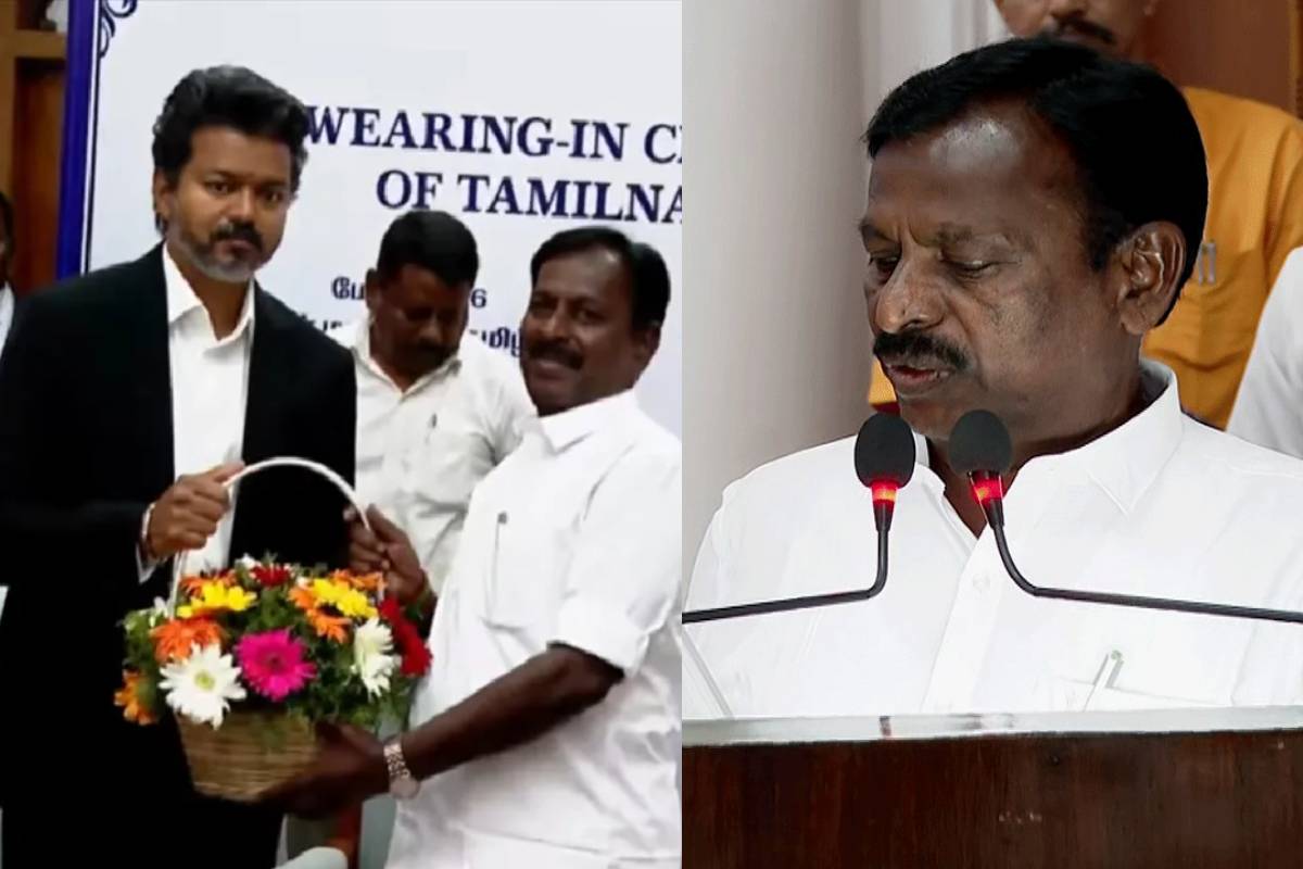 விஜய் முதல்வர் ஆனதால் ஜலபிரதட்சணம் - வேண்டுதலை நிறைவேற்றிய தவெக எம்எல்ஏ | Tvk Mla Karuppaiah Fulfill Request Jalapradakshina விஜய் முதல்வர் ஆனதால் ஜலபிரதட்சணம் - வேண்டுதலை நிறைவேற்றிய தவெக எம்எல்ஏ | Tvk Mla Karuppaiah Fulfill Request Jalapradakshina