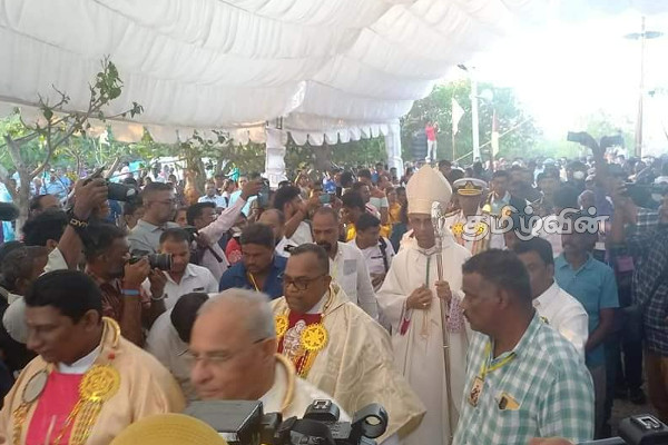 கச்சதீவு திருவிழாவில் ஊடகவியலாளர்களுக்கும் இடையூறு! (photo) | Annual Kachchativu Festival