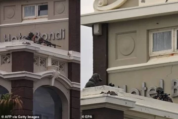 போண்டி நினைவேந்தல்..கட்டிடங்களின் உச்சியில் துப்பாக்கி சுடும் வீரர்கள்